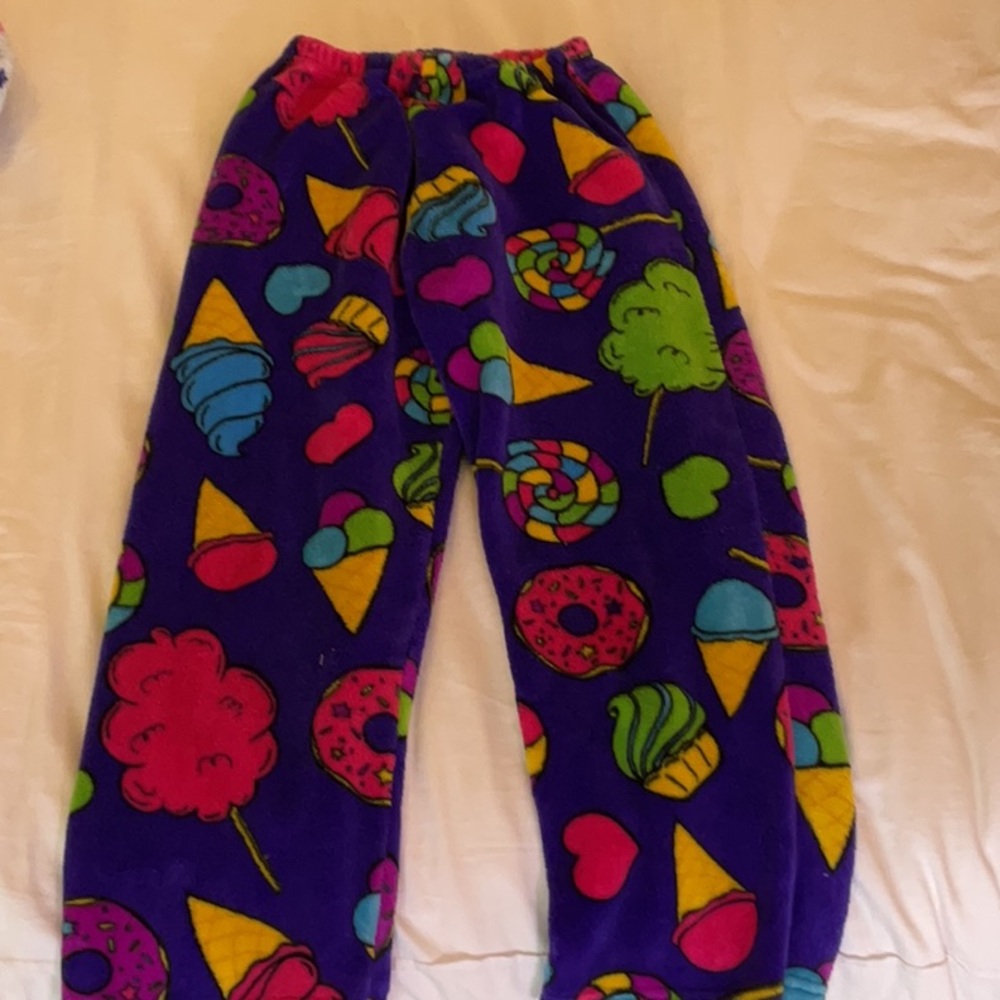 Colorful Candy Print Pajama Pants